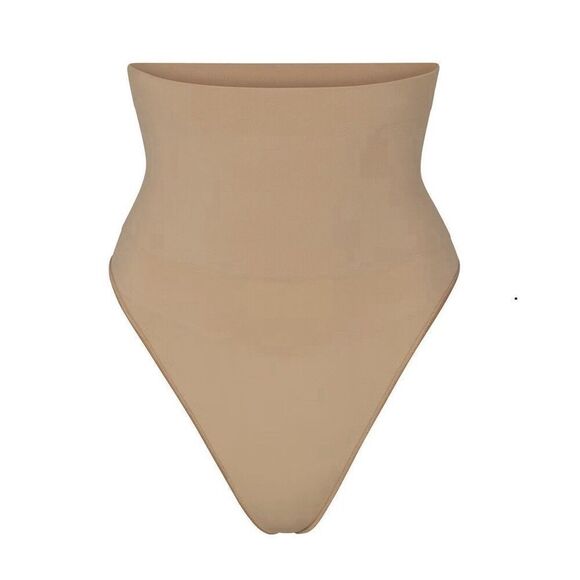 New Skims Everyday Sculpt High Wasted Thong Ochre Size 4x - Picture 1 of 8